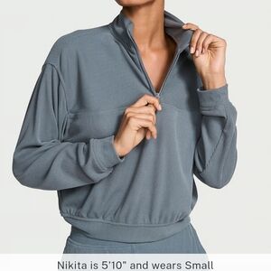 Victoria's Secret VSX Featherweight Zip Up sweatshirt